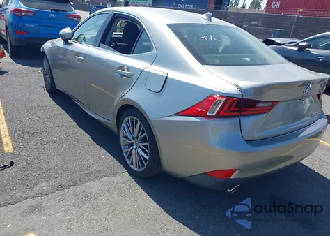2016 Lexus Is 200T z USA, uszkodzony, nr VIN JTHBA1D2XG5015303